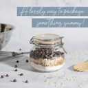 Glass Jars with Lids 24 oz Food Storage Jars with Airtight Lids Leak Proof Glass Canisters Kitchen Jars