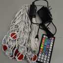 INZIDOL100FT Permanent Outdoor Lights, IP67 Waterproof,for House Roof, Christmas, Holiday, Party, Daily Lighting, Smart RGB Outdoor Lights with Remote APP Control & DIY Scenes (100FT)