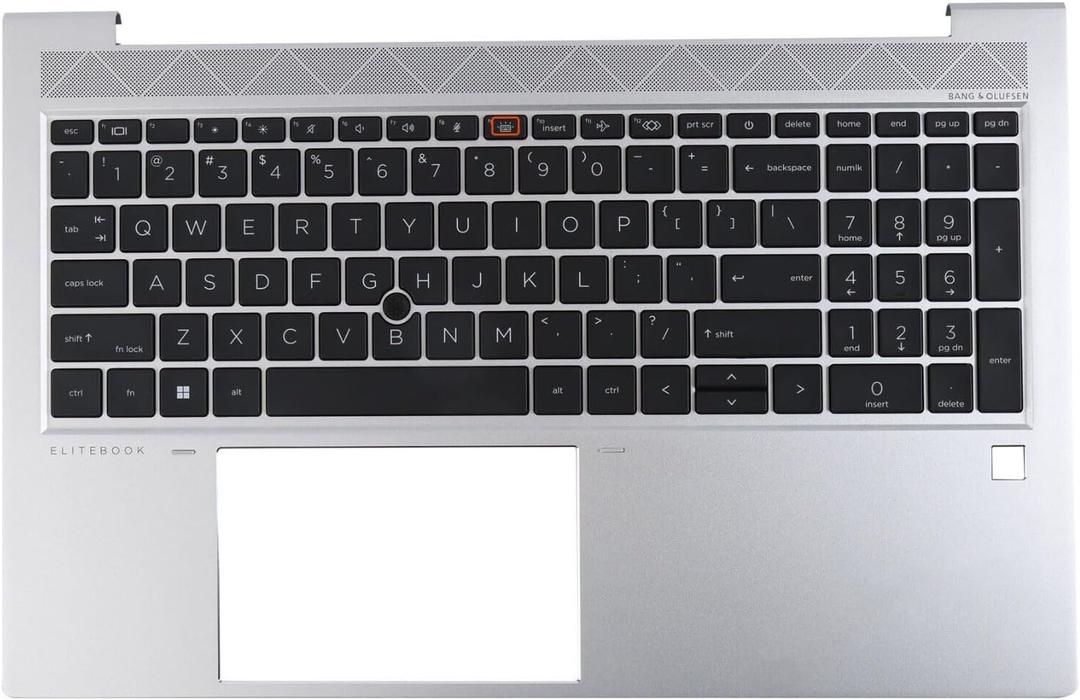 wzqrps Replacement for HP EliteBook 850 G8 855 850 G7 15.6" Laptop Upper Case Palmrest Backlit Keyboard Assembly Part M35816001 M07491001 M35818001 M35847001