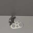 Camping Tripod BoardTurn Branches into Campfire Tripod Stainless Steel Campfire Support Plate with Adjustable Chainfor Hanging Cookware,Portable Camping Gear (Plus)