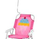 PLULON Kids Beach Chair with Umbrella Folding Lawn and Camping Chair with Summer Shade Children's Beach Chair for Pool Travel Outdoor(for 1-5 Years Old)