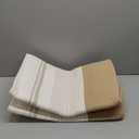 Laundry Basket, Large Woven Rope Tall Laundry Basket with Handles, Decorative Storage Basket for Clothes and Blankets in Living room, Bedroom (80L, Jute & White)