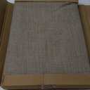 Fitable Faux Linen Table Clothes 60 x 84 Inch - 2 Pack Khaki Tablecloths for Rectangle Tables, Faux Burlap Table Covers for Kitchen Dining, Party, Farmhouse, Baby Shower