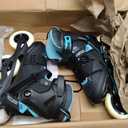 Roller Derby Elite Delta Inline Skates (10, Black/Teal)