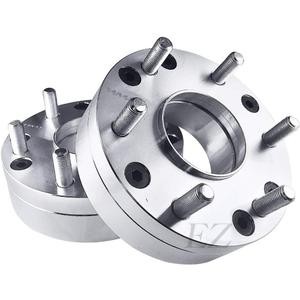 2 Wheel Adapters 5x5.5 to 6x5.5 | 5x139.7 to 6x139.7 Fits Dodge Ram 1500 Hub with Lip to Hub Centric Fit 6 Lug Chevy GMC Wheels
