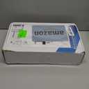 Satin-Nickel Front Door Handle - Modern Entry Door Lock Set with Deadbolt,Exterior Door Lever 3 Keys for Left & Right Hand Door