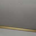 1 Inch Luxury Gold Double Curtain Rods 72-144 Inches (6 to 12 Ft), USFOOK Telescoping curtain pole with Sparkling Foil Finials, Long Double Window Rods for Kitchen, Patio