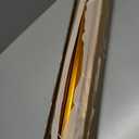 Fepinc Canvas Floating Frame, Canvas Frame 0.75 inches deep Floater for Canvas Panel Oil Painting Wall Art Prints (Gold, 19.6x27.5)