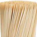 Fasmov Bamboo Skewer Sticks, 1000 Pack 12 inches Barbecue Kabob Skewers for Grill, BBQ, Kebab, Marshmallow Roasting or Fruit Sticks