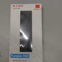 Portable Aluminum External SSD 2TB  USB-C & USB-A 3.2 Gen 2, Up to 500MB/s, Waterproof, Dustproof (IP68), Shockproof, Pressure-Resistant Solid State Drive