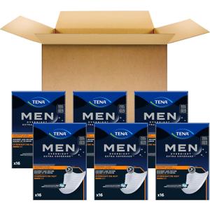 TENA MEN Guard for Men - High Absorbency Incontinence Protector (LEVEL3 6 PAC)