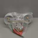 2 Light Bathroom Light Fixtures, Brushed Gold Vanity Lights, Double Wall Sconce with Beige Fabric Shade, Modern Sconces Wall Lighting for Hallway Bedroom Stairway, VL837-BG-B-2