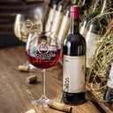 Swanfort 61th Birthday Gifts for Women, Vintage 1955 Wine Glass, 61th Birthday Decorations for Women, Meaningful 61th Gifts, Funny 61 Year Old Birthday Gift, Turning 61 Present for Her.