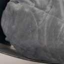 Kaisa Weighted Heating Blanket 5 lbs, 26" x 35" Large Size Weighted Heating Pad for Back Shoulder Abdomen, Soft Electric Heated Blankets, Grey