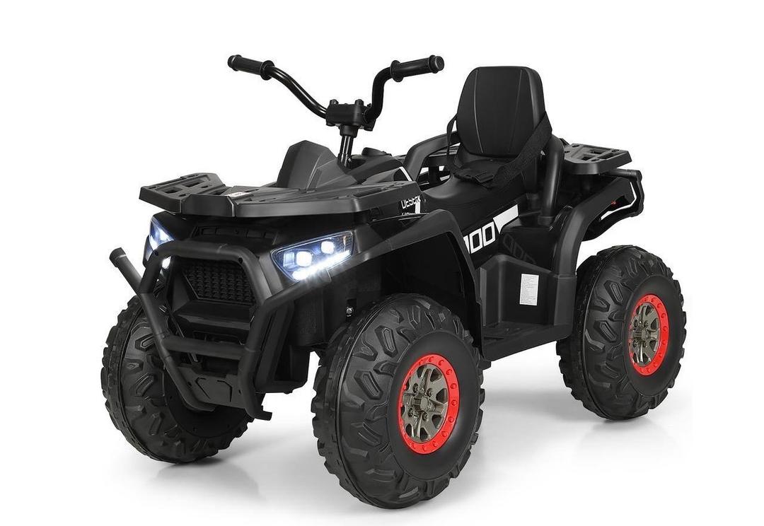14 in. 3 Plus Years Old Ride On Car with MP3 and LED Lights Black TY327802BK+