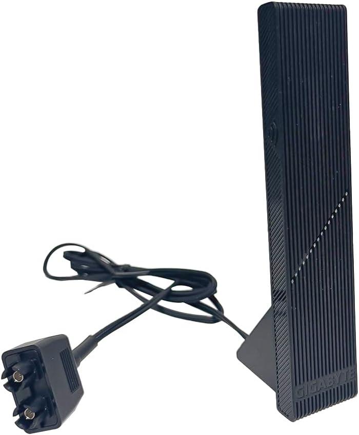 WiFi 7 Antenna Magnetic Base with New Interface for GIGABYTE X870 AORUS Elite X870E AORUS EliteX870E AORUS PROZ890 AORUS EliteB850 AORUS Elitefor PC Desktop Computer WiFi7 Motherboard Black