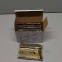 WDF Disposable Plastic Mini Forks 300 Pieces 4 Inches | Mini Gold Forks | Plastic Dessert Forks | Perfect for Small Appetizers and Desserts for Wedding/Party/Birthday