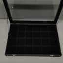 Displaying Box 36 Slots Black Pu Leather Storage Science Education Toy