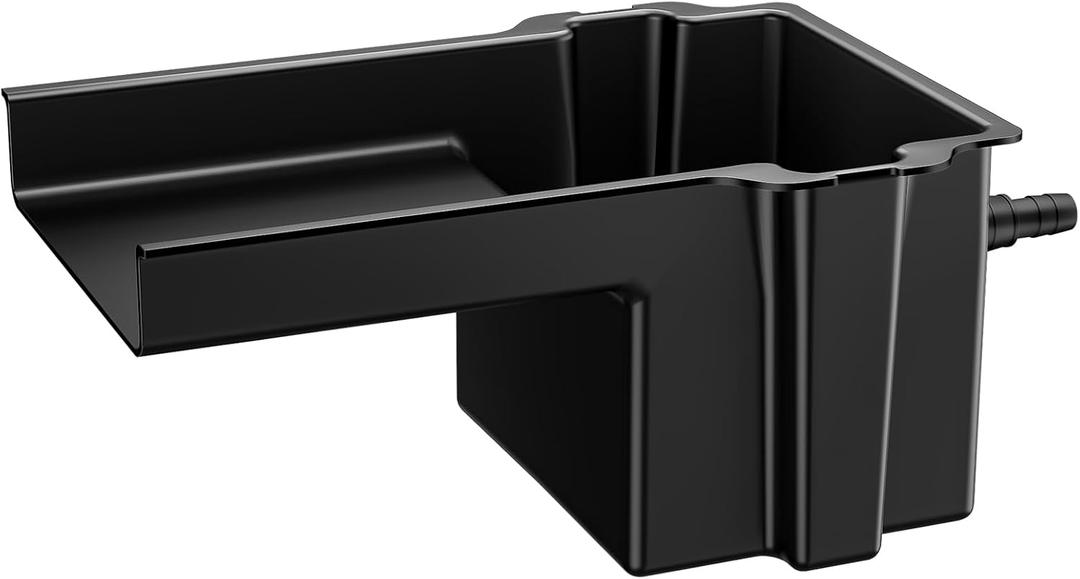 Buzzlett Waterfall Spillway with 8 inch Wide Weir, Smooth Flow Pond Waterfall Box, Easy Installation, Durable Construction, Long-Lasting for Outdoor, Ideal for Gardens, Pond Water Features and Streams