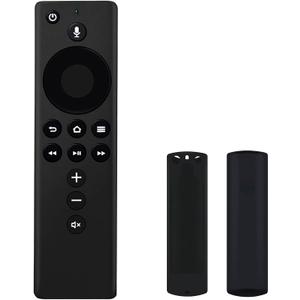 Allimity Replacement Voice Remote (2nd Gen) + Silicone Cover, Allimity L5B83H Remote Controller with Power and Volumn Controls Compatible with Amazon TV Device & Amazon TV Stick Device