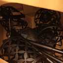 68" Dimmable Floor Lamp, Farmhouse Standing Lamp with Elegant Metal Cage, Industrial Tall Tree Floor Lamps for Living Room, Bedroom, Study Room, Office (2000LM LED Bulbs Included) - Black