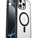 OtterBox - Clear Case Series with MagSafe for iPhone 16 Pro Max Shockproof, Drop Proof, Ultra-Slim, Protective Case (Manta Ray Black
