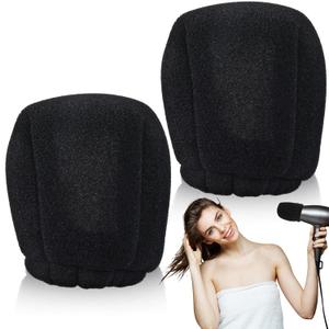 2 Pcs Hot Sock Diffuser, Universal Sock Diffuser for Hair Dryer, Portable Travel Diffusers Cap for Home, Travel and Hotels for Creating Smooth Styling