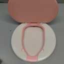 Travel Potty for Toddler, Portable and Foldable Toilet, Apply to Seat Emergency Toilet for Car, Camping, Outdoor, Indoor (pink, small)