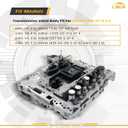 RE5R05A TCU Transmission Valve Body Compatible with 2000-up Nissan Xterra Pathfinder Armada Frontier Titan FX35 EX35 G35 M35 Q45 QX56 0260550002
