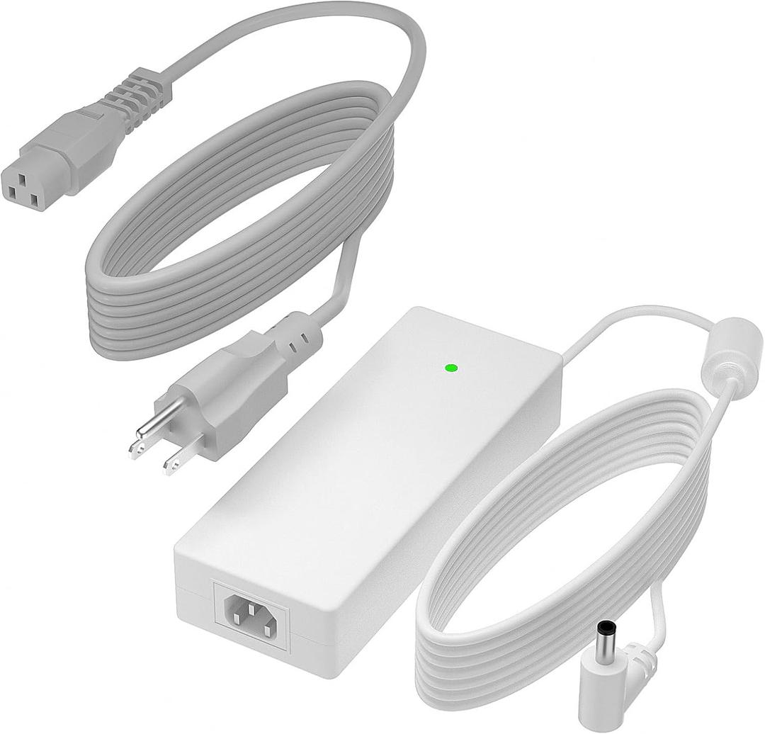 54V 3.9A Power Adapter for UniFi XG 6 PoE,Uacc-Adapter-AC-210W Compatible with Networks UniFi XG 6 PoE (Model US-XG-6POE) 6/8 Port switches Power Cord ChargerWhite