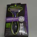FURminator deShedding Tool For Medium/Large Cats, Short Hair, Removes Loose Hair From Shedding