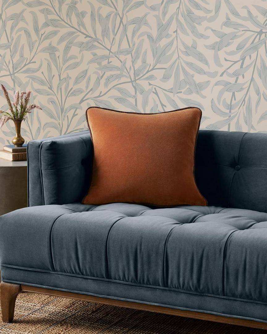 Loloi Chris Loves Julia Liza Collection PCJ0020 Rust 18'' x 18'' Cover Only Pillow