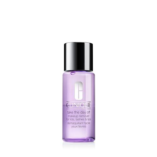 Clinique Take The Day Off Liquid Makeup Remover For Lids, Lashes, + Lips | Oil Free + Non-Irritating, 1.7 Fl Oz