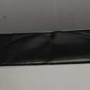 36'' Fire Pit Mat for Solo Stove Bonfire, Double-Sided Fireproof Under Grill Mat Deck Patio Protector Pad, Round BBQ Mat for Solo Stove Accessories, Easy to Clean, Reusable (Glossy Black)