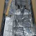 ADBIU Under Sink Organizer, 2 Pack 2 Tier Expandable Height (13.2" - 17.2") Pulling Out Kitchen Bathroom Cabinet Organizers