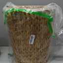 Wicker Trash Can,Bathroom Trash Can,Water Hyacinth Wicker Waste Basket for Bathroom,Handwoven Narrow Small Waste Basket for Bedroom,Office,5 Gallon