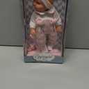 Enjoyin 12'' Baby Doll in Gift Box with Pink Cloths, Pacifier, 13''x13'' Microfabric Blanket, and Feeding Bottle. Gift Idea for Ages 3+