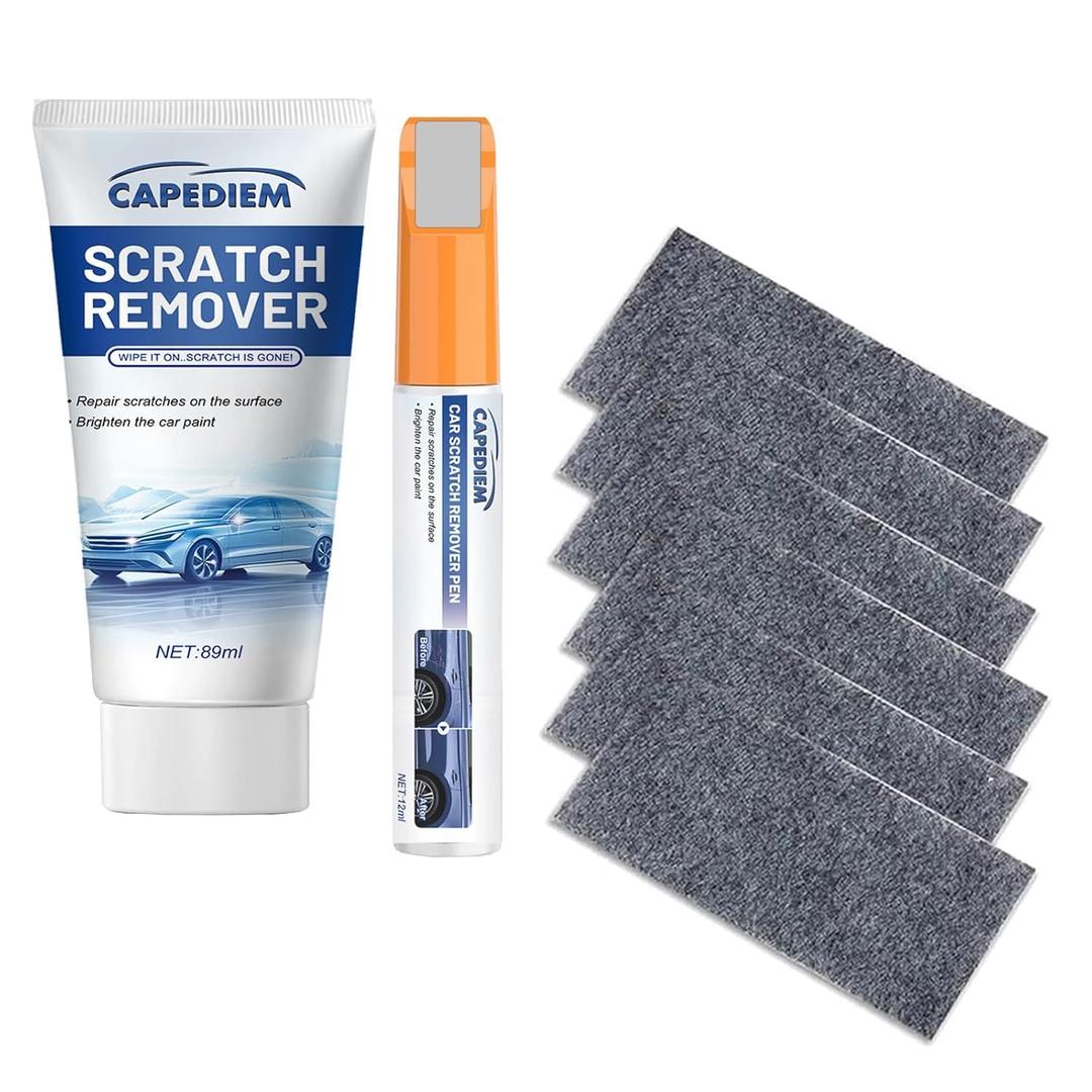 3 x 8Pcs New Nano Sparkle Cloth Car Scratch Remover,Black Touch Up Paint for Cars, Easy & Quick Grey Car Paint Scratch Repair,Nano Sparkle Cloth