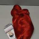 Red Wig for Women Long Wavy Wigs Middle Part Curly Wavy Wig Natural Looking Synthetic Heat Resistant Fiber Wig for Daily Party Use