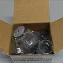 16 Pcs Chair Leg Protectors for Hardwood Floors, Silicone Felt Furniture Leg Cover Pad for Protecting Floors from Scratches and Noise, Smooth Moving, Small(Fit Round Diameter5/16" to 1-5/16")