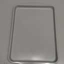 15-Inch Baking Sheet Pan, Non-Stick Jelly Roll Carbon Steel Naturally Slick Ceramic Coating Rimmed Cookie Sheet Pan for Oven Roasting Meat Bread - 15" x 10" (Gray)