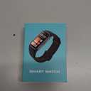 Zeacool Fitness Tracker with 24/ 7 Heart Rate, Blood Oxygen Sleep Monitor, 123 Sports Modes Calories Smart Watch, IP68 Waterproof Step Counter Activity Trackers Health Pedometer for Women Men (Black)