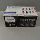 C9 Christmas Lights Outdoor, 33ft 50 LEDs Christmas String Lights with 8 Modes, 5 Sets Connectable, IP65 Waterproof Outdoor Indoor Vintage Fairy Lights for Christmas Tree Holiday Party Decor (Multicolor)