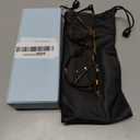 Gaoye Blue Light Blocking Glasses - Trending Round TR90 Frames, Metal Arms, UV400 Protection - Matching Soft Case