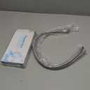 BWE 24-Inch Long Faucet Connector Braided Stainless Steel Supply Hose 3/8-Inch Female Compression Thread x M10 Male Connector, x 2 Pcs (1 Pair)