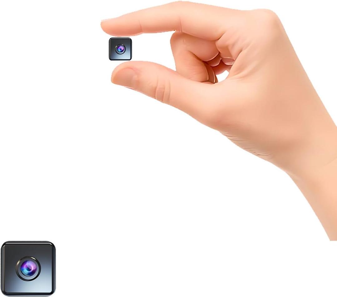 Mini Security 2026 Wireless Camera Small Home WiFi 1080P HD Micro Magnetic Nanny Cam with Motion Detection,Wide Angle,Cloud & SD Storage,Night Vision,Can No Need WiFi Tiny Cameras for House Indoor