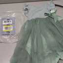 Toddler Girls Ruffle Sleeve Tulle Dress Elastic Waist Bow Kid Casual Sundress, 130