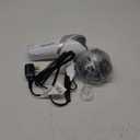 REVLON Infrared Hair Dryer with Diffuser & Concentrator - Ionic Ceramic Blow Dryer for Frizz Control, Shine, Soft Hair & Moisture Protection - 1875W Professional Salon-Quality (White)