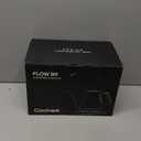 Gooseneck Electric Kettle with 1 Temperature Control for Pour Over Coffee & Tea, Quick Heating, BPA-Free Stainless Steel, Built-in Brew Timer, 1500W/0.9L (Ebony Black)