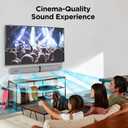 Sound Bar for Smart TV, 90W Soundbar with Bluetooth 5.3/ARC/Optical/AUX Connect, Auto Volume Boost, 3 Customizable Equalizer Modes, 2 in 1 Detachable Soundbar for TV/PC/Gaming/Projectors 2-Pack